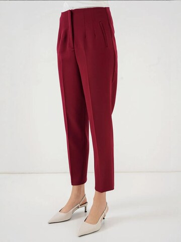 Coupe slim Pantalon Bigdart en rouge