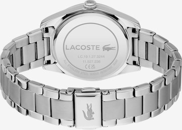 LACOSTE Zegarek analogowy w kolorze srebrny