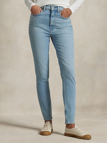 Slimfit Jeans de la Polo Ralph Lauren pe albastru: față