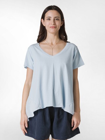DEHA Shirt in Blauw: voorkant