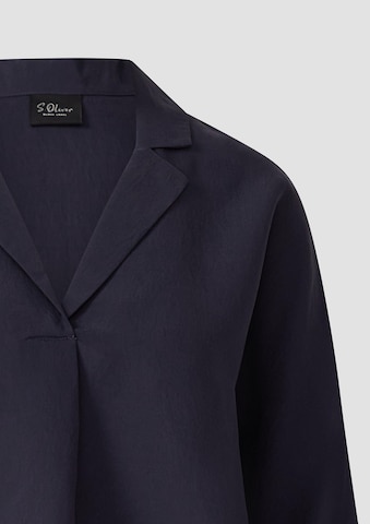 Chemisier s.Oliver BLACK LABEL en bleu