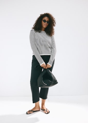 MANGO Sweater 'BASIKINA' in Black: front