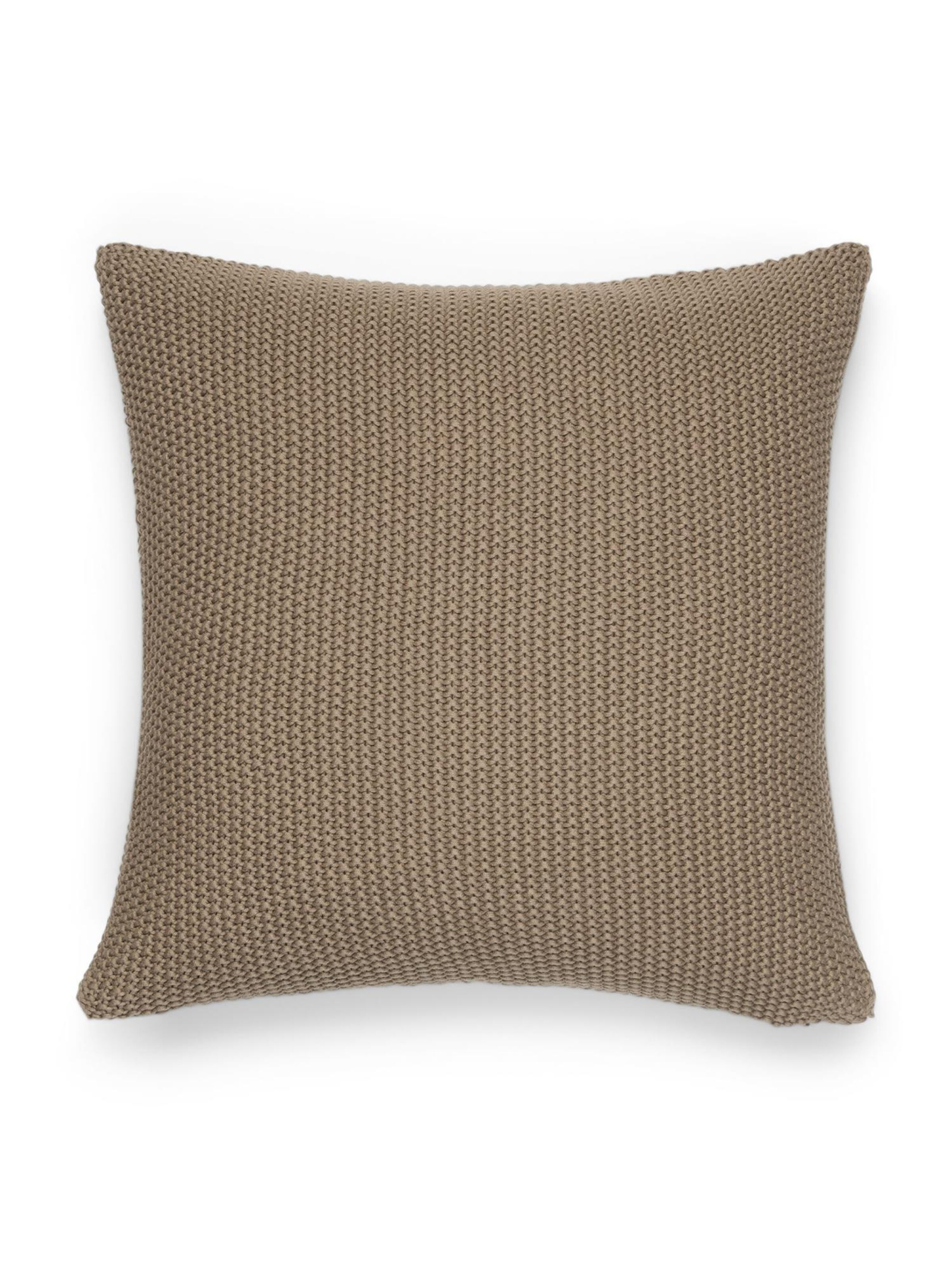 Marc O'Polo Kissen 'Nordic' in Braun: Vorderseite