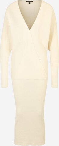 Banana Republic Tall - Vestido de punto en blanco: frente