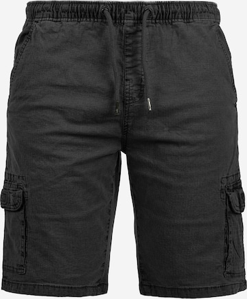 INDICODE JEANS Regular Cargoshorts 'Frances' in Schwarz: predná strana