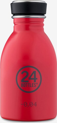 Borraccia 'Urban' di 24Bottles in rosso: frontale
