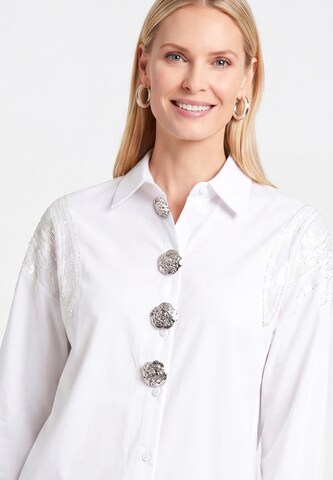 usha WHITE LABEL - Blusa em branco