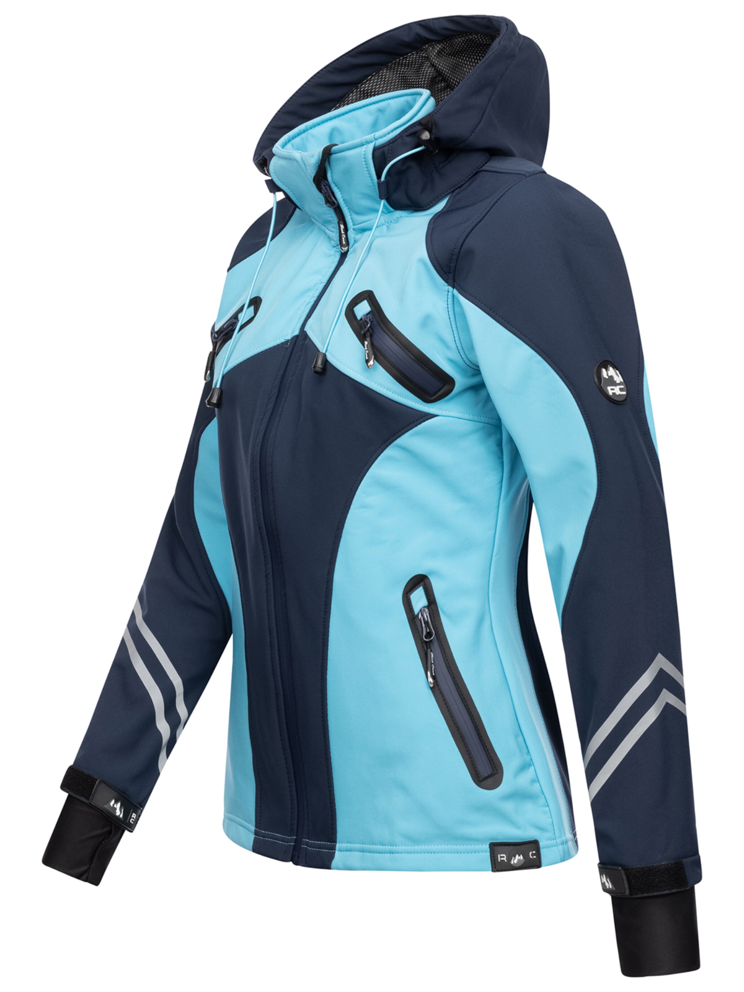Rock Creek Outdoorjacke in Blau