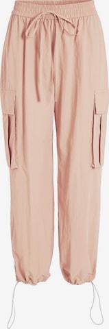 VILA Tapered Broek 'POCKY' in Roze: voorkant