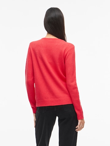 VILA Πουλόβερ 'VIRil' σε κόκκινο
