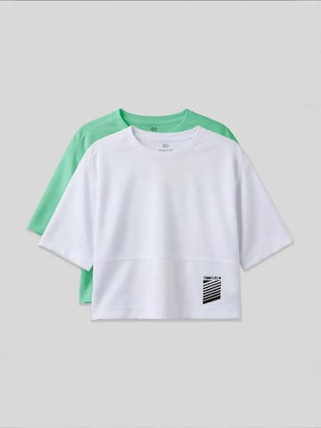 Tommy Life Shirt 'T-Shirts' in Groen: voorkant