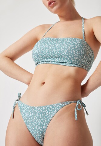 Skiny Bandeau Bikinitop in Blau