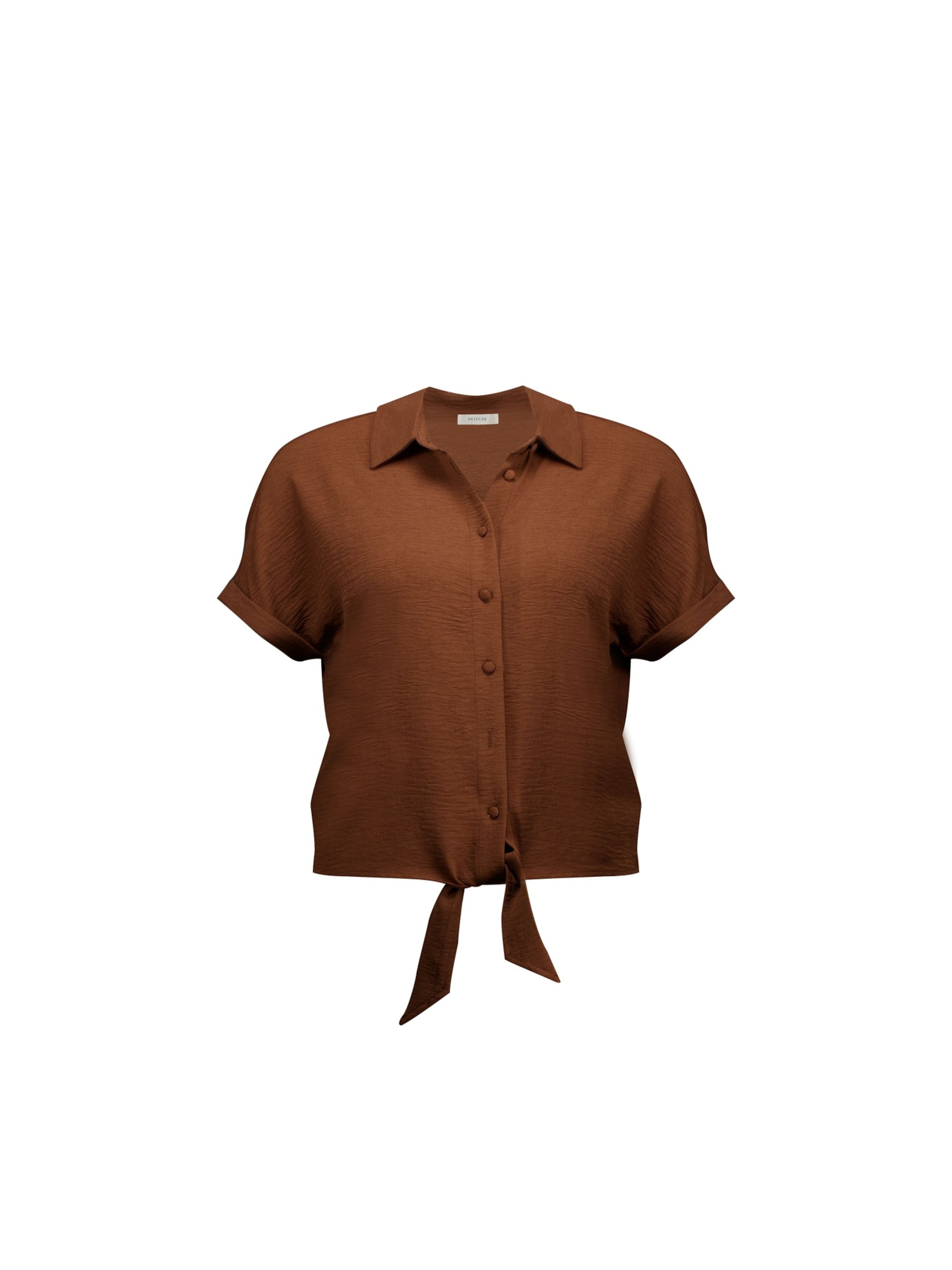 Chemisier 'DABBY' Deeluxe en marron : devant