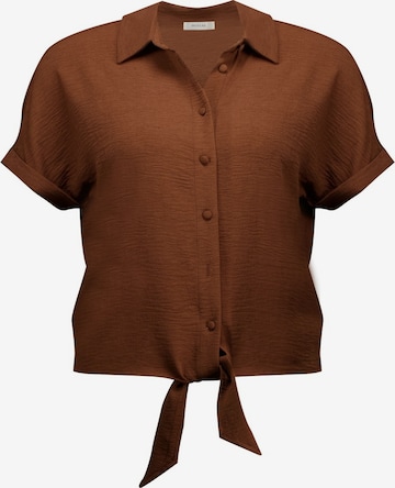 Chemisier 'DABBY' Deeluxe en marron : devant