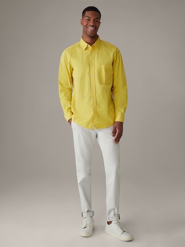 STRELLSON Regular Fit Hemd 'Chad' in Gelb