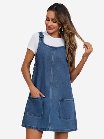 Imily Bela Kleid in Blau: Vorderseite