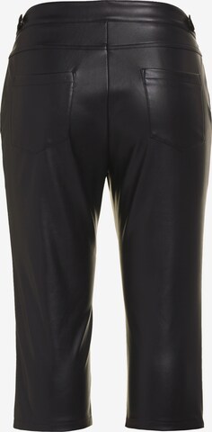 Ulla Popken Slimfit Hose in Schwarz