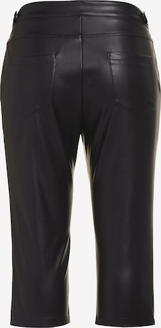 Coupe slim Pantalon Ulla Popken en noir