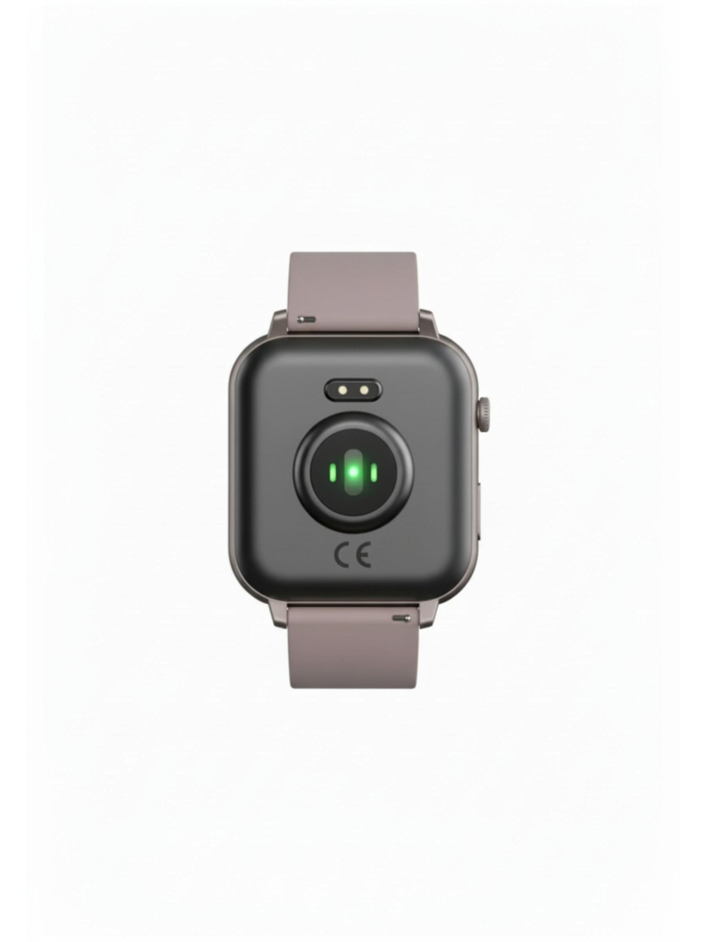 Montre digitale 'Glow Smartwatch mit passender Pochette' Techmade en gris