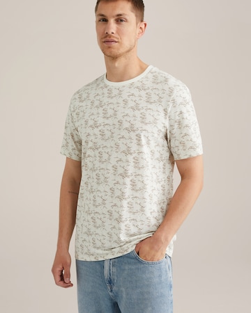 WE Fashion Тениска в бяло: отпред