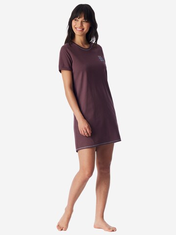 Chemise de nuit ' Casual Essentials ' SCHIESSER en marron