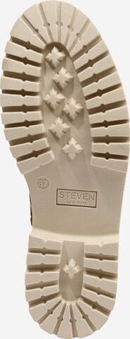 Steven New York Ботинки на шнуровке 'HAVARLY' в Бежевый