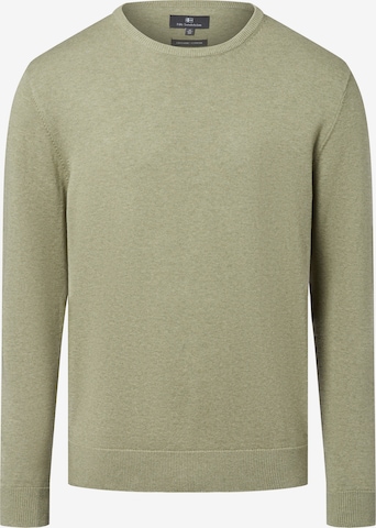 Pull-over Nils Sundström en vert : devant