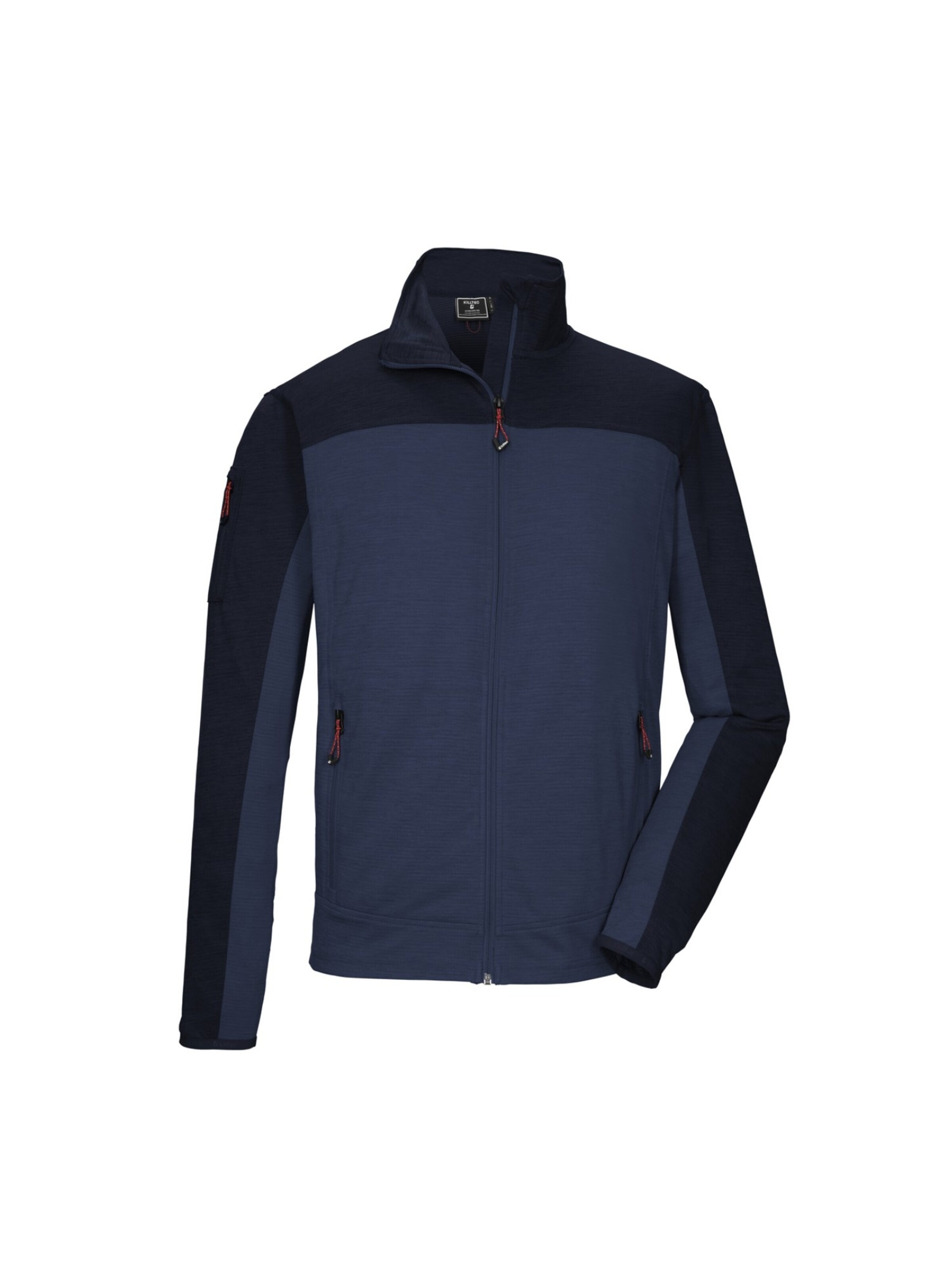 KILLTEC Athletic Jacket 'Killtec 2-In-1-Jacke KOS 42 MN FLX JCKT' in Blue: front