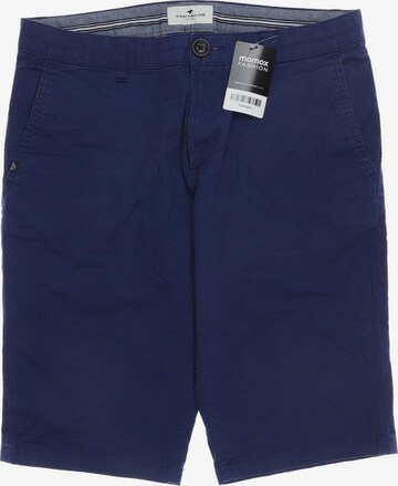 TOM TAILOR Shorts in 31 in Blue: front