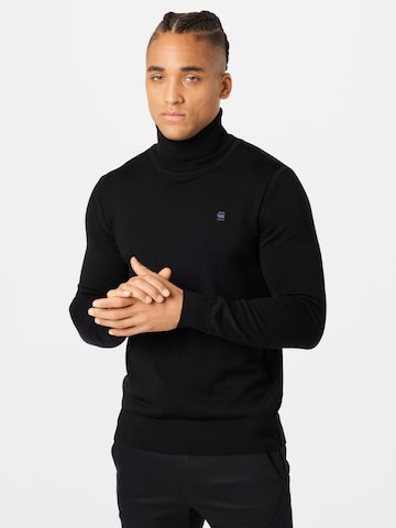 G-Star RAW Sweater in Black: front