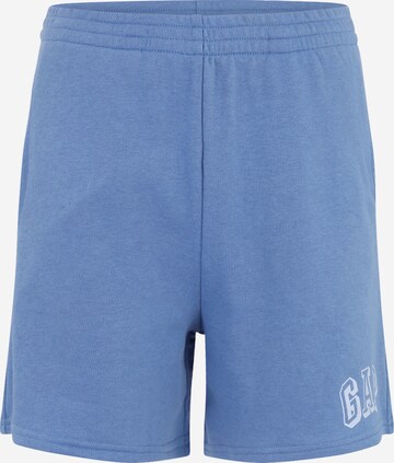 Gap Tall Regular Broek in Blauw: voorkant