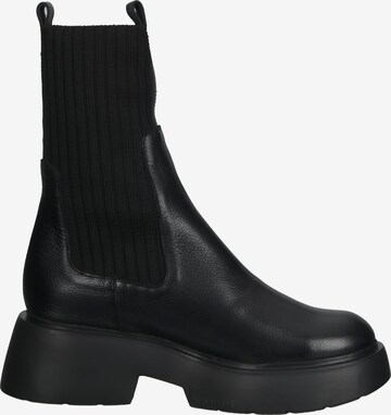 Wonders Chelsea Boots in Schwarz