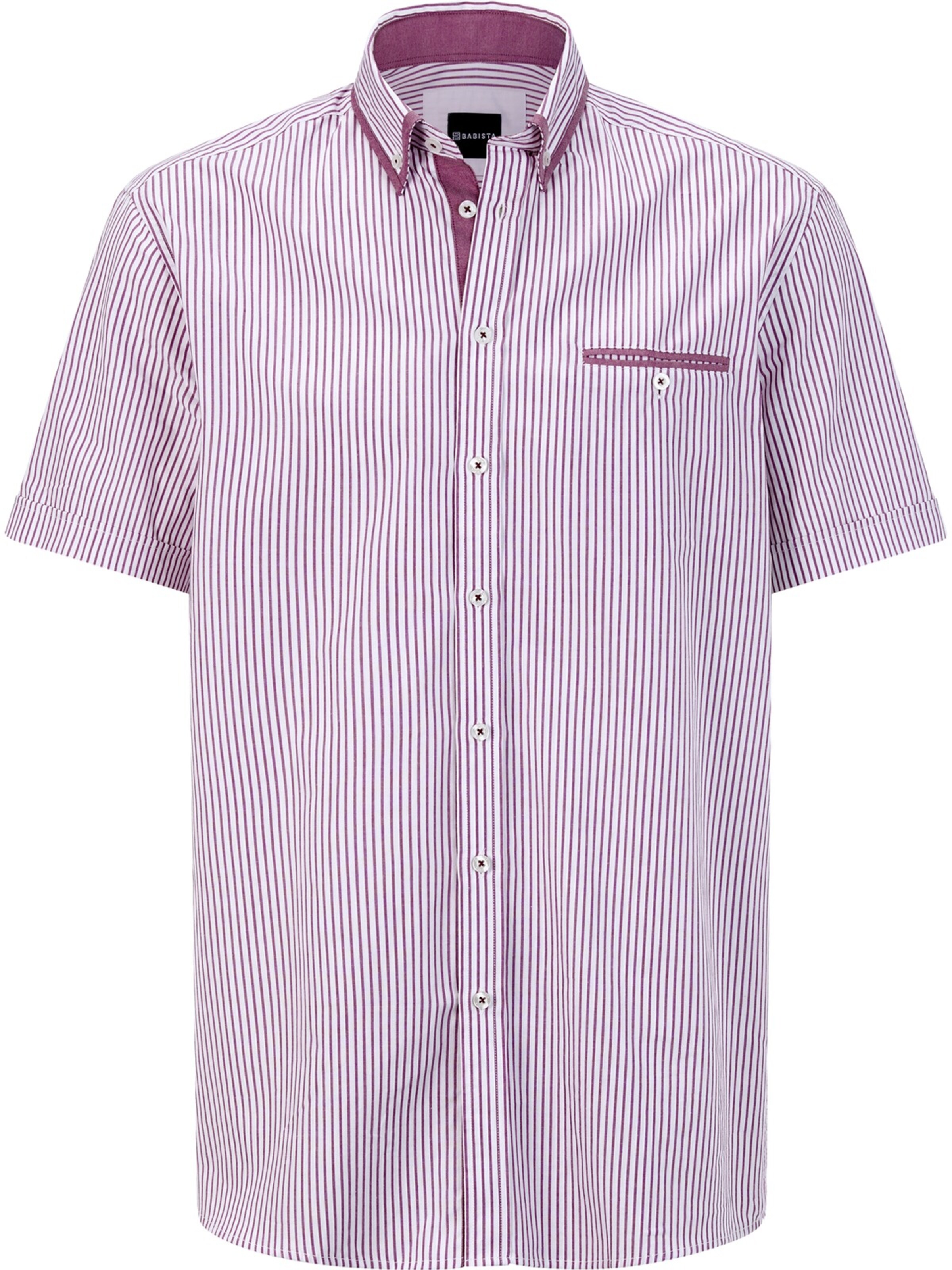 BABISTA Button Up Shirt ' Lendir ' in Purple: front