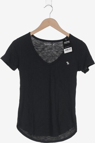 Abercrombie & Fitch T-Shirt XS in Schwarz: predná strana