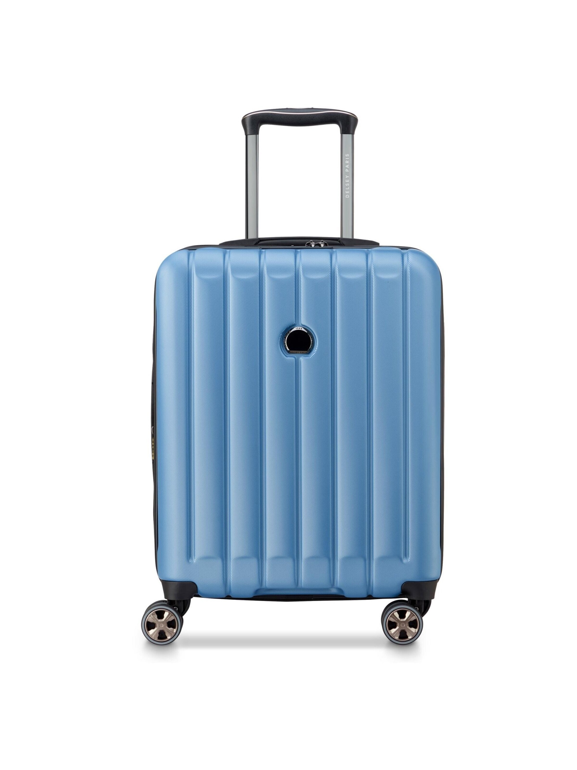 Delsey Paris Trolley 'Longitude'‌‌‌‌‌‌‌ in Blau: Vorderseite