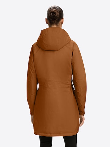 NORDISK Winter Coat 'Vigdis' in Brown