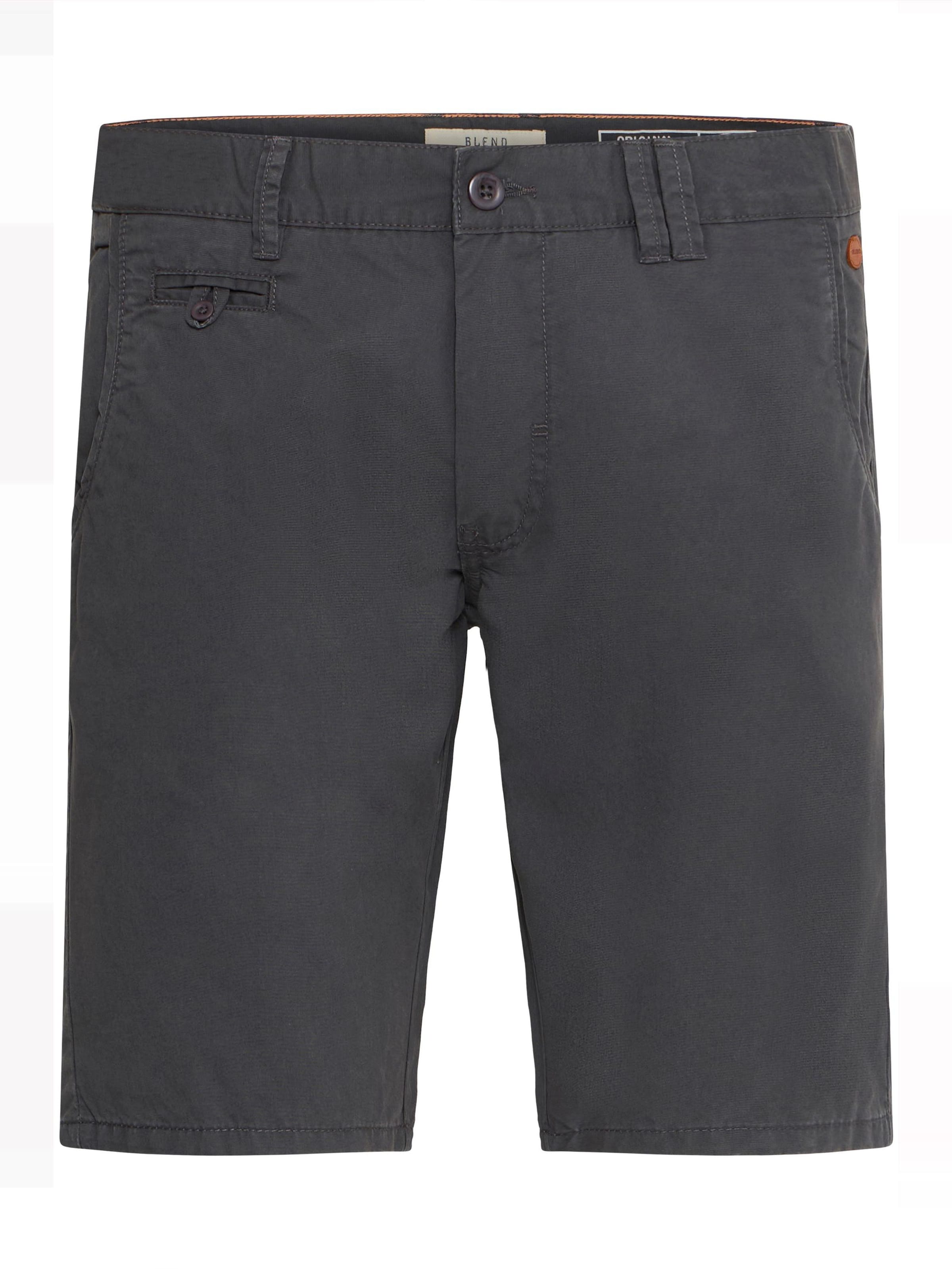 BLEND Chino Pants 'Sasuke' in Grey: front