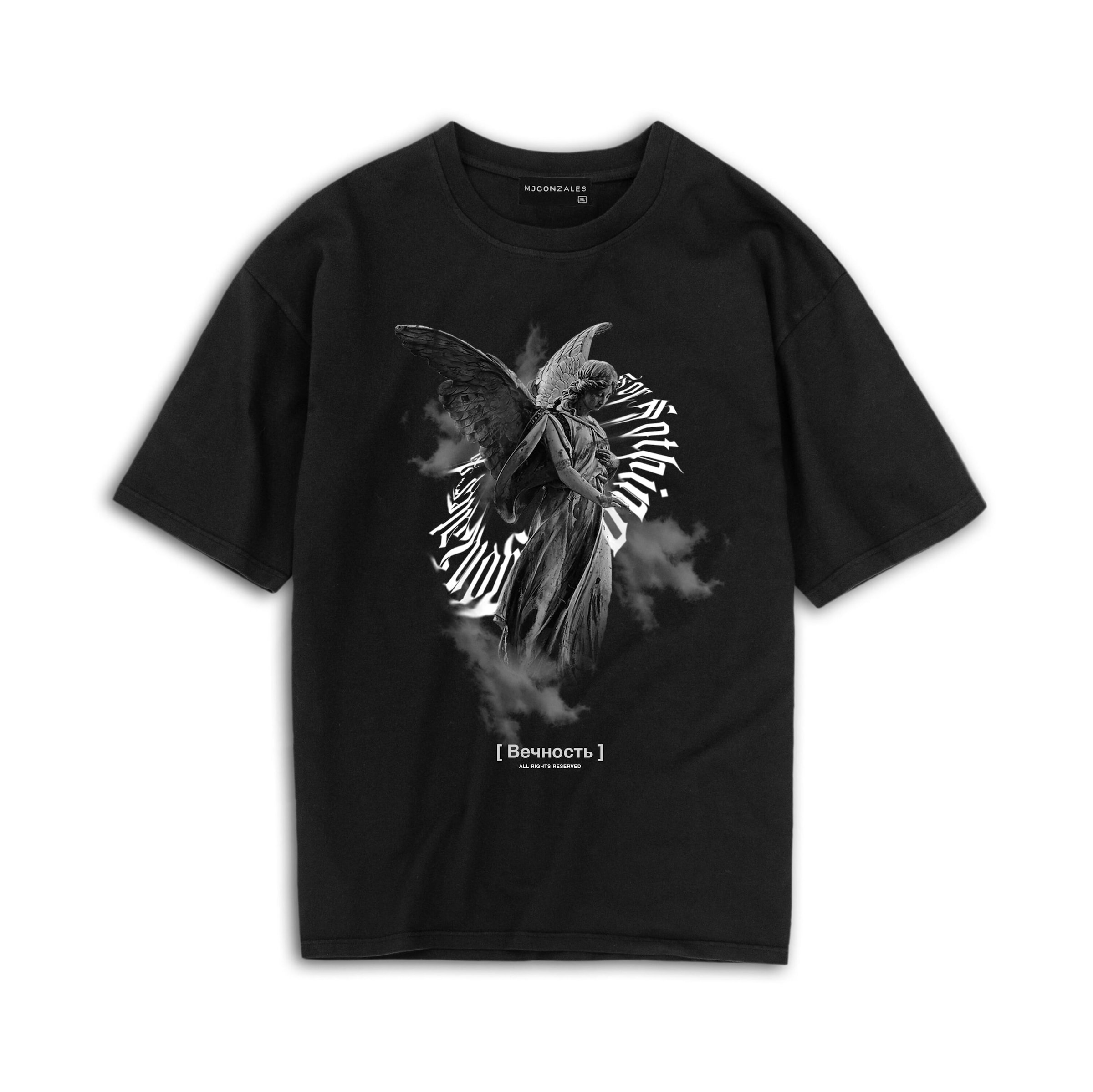 MJ Gonzales T-shirt 'Angle 3.0 Heavy' i svart: framsida