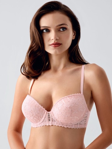 C&City Push-up Podprsenka – pink