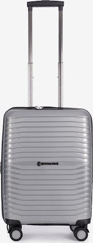 Stratic Trolley 'Bright+' in Zilver: voorkant