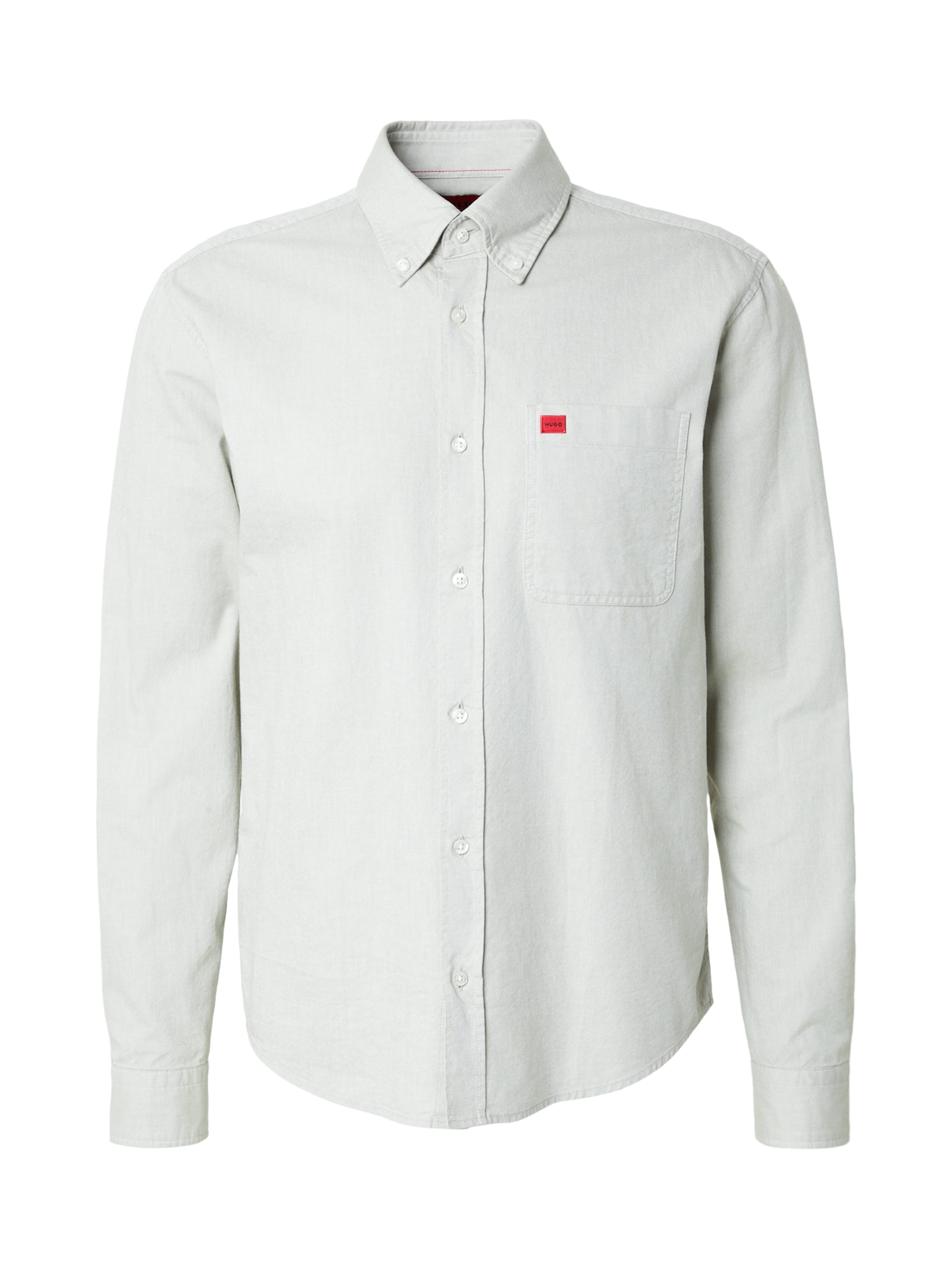 Slim fit Camicia 'Evito' di HUGO in verde: frontale