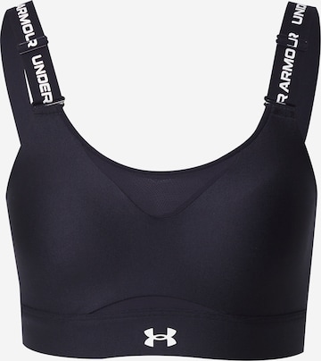 UNDER ARMOUR Korzet Športová podprsenka 'Infinity' - Čierna: predná strana