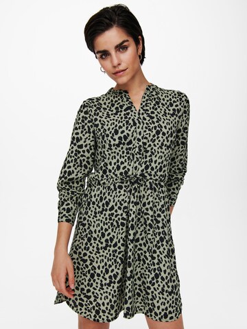 ONLY Shirt dress 'Cory' in Green