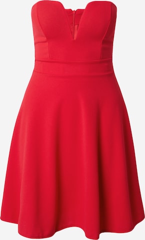 WAL G. - Vestido 'CHRISTA' en rojo: frente