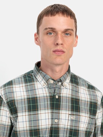 CAMEL ACTIVE - Ajuste regular Camisa en verde