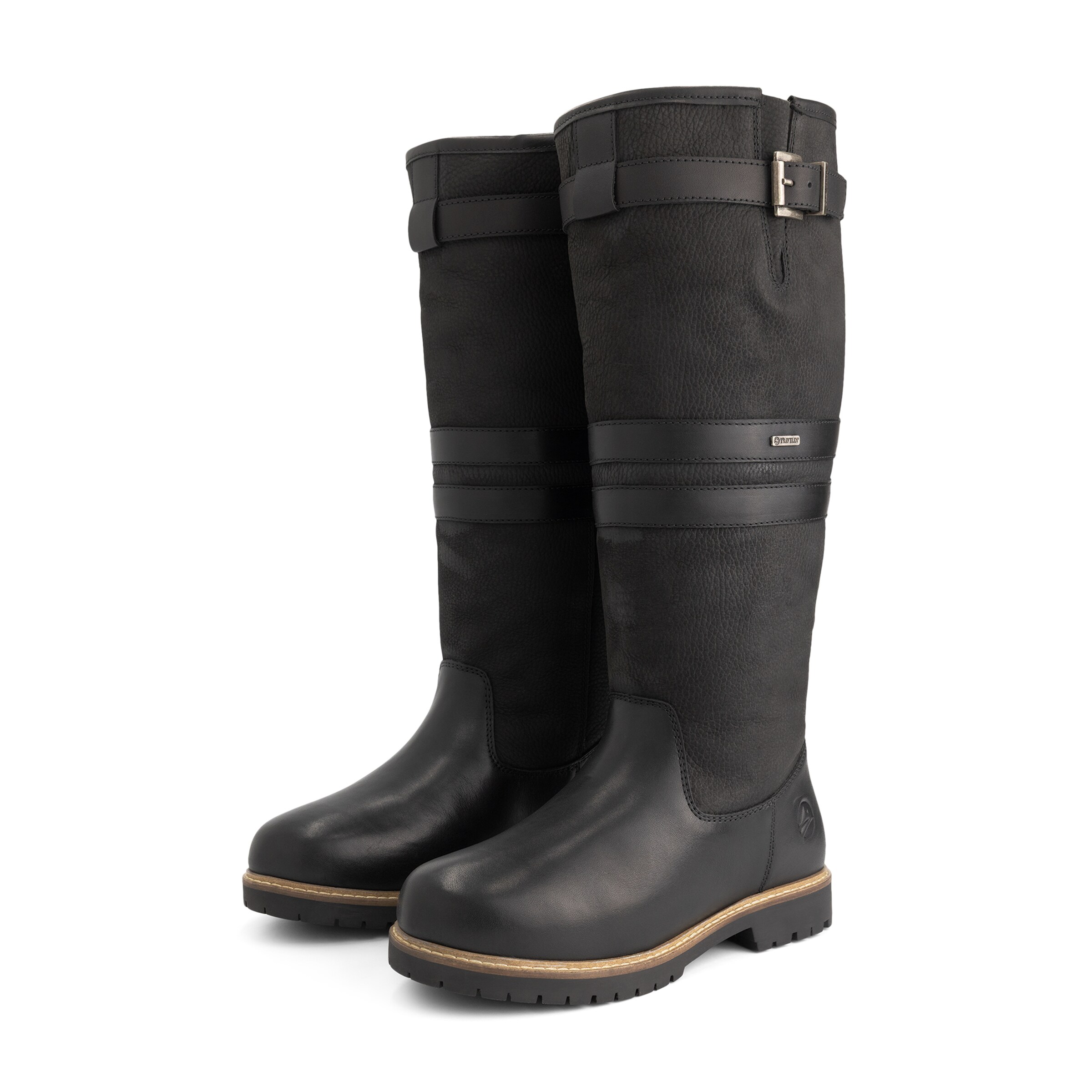 Bottes 'Frederikstad' Travelin en noir