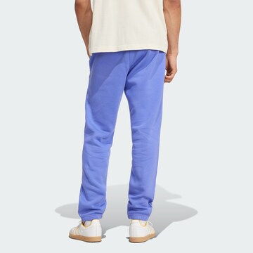 ADIDAS ORIGINALS Tapered Trousers 'Trefoil Essentials' in Blue