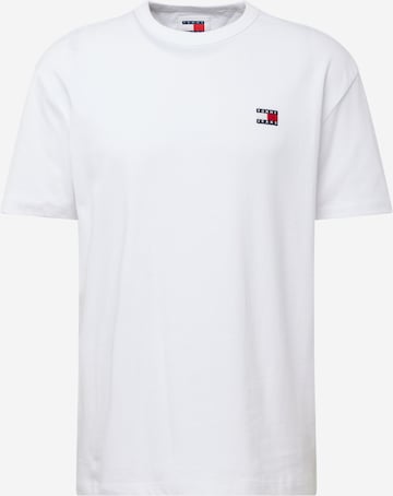 Tricou de la Tommy Jeans pe alb: față