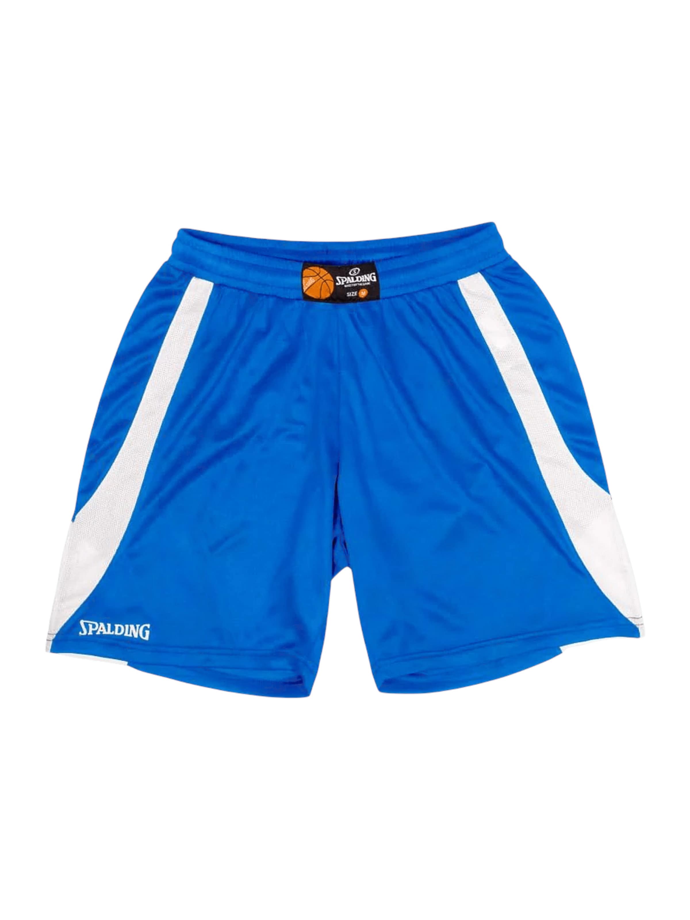 Largi Pantaloni sport 'Jam' de la SPALDING pe albastru: față