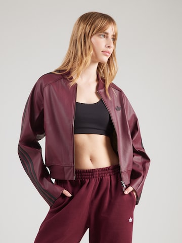 Veste mi-saison 'SST' ADIDAS ORIGINALS en marron : devant